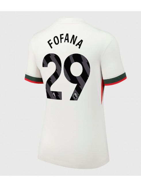 Chelsea Wesley Fofana #29 Replika Borta Kläder Dam 2025-26 Kortärmad Chelsea Wesley Fofana #29 Replika Borta Kläder Dam 2025-26 Kortärmad